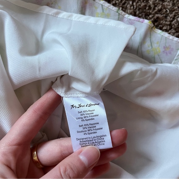 For Love & Lemons Crop Top & Skirt Set - Picture 8 of 13